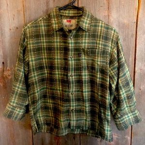 Levis Flannel Button Down